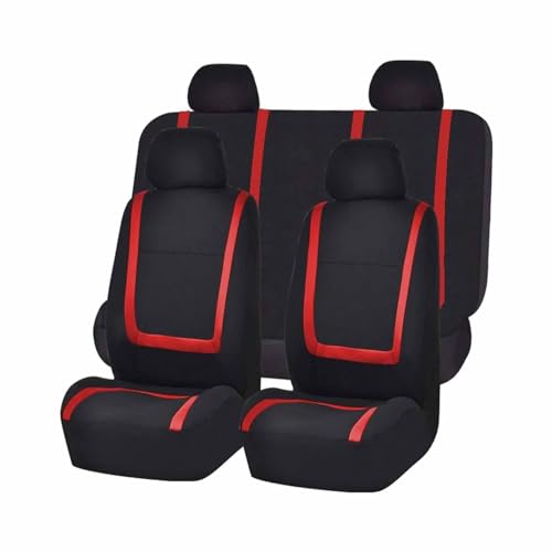  CutuLi 9 Pezzi Set Completo Di Coprisedili Per B-MW Serie 5 e46 touring/320i e46/320 e46/320i e30/e30 sport/e91, stoffa Coprisedili Anteriori E Posteriori Antiscivolo Interni Accessori