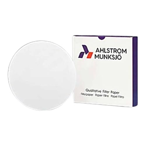 AHLSTROM FILTRATION 9500-2700 Borosilicate Glass Series 950 Qualitative Filter Paper, Circle, 27 cm Diameter (Pack of 100)