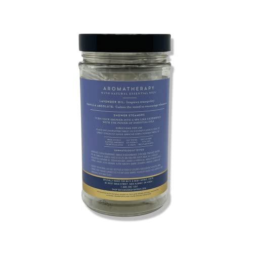 Bath & Body Works - Aromatherapy - Shower Steamers, 6 Tablets Each - 2 Pack Bundle - Lavender Vanilla and Eucalyptus Spearmint - image 6
