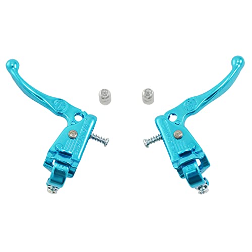 DIA-COMPE MX121 / Tech 3 Brake Lever Set for Old School BMX, Blue, DP2518