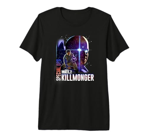 T-shirt Marvel What If Killmonger Watcher premium pour homme et fan de comics