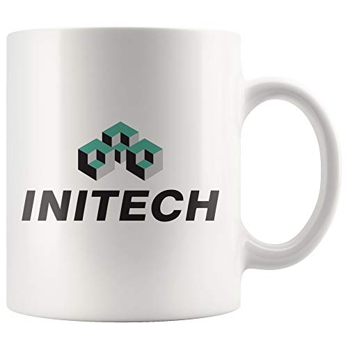 Taza de cerámica blanca 11 onzas miniatura 1