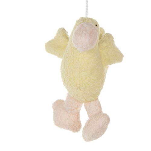 2 Pack of Yellow Duck Crib Mobile Attachments | Hanging Plush Animal Decorations for Baby Girl or Boy Playpen or Crib | Accessories for Use with Mobile Hanger Sold Separately - Thumbnail 2