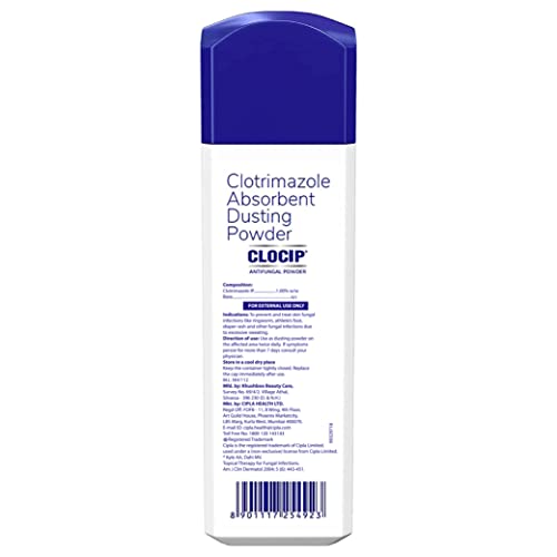 Cipla Clocip Antifungal Powder 100gm (Pack of 2)