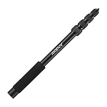 【Handheld Microphone Boom Arm】The microphone boom arm is designed for capturing clear sound while keeping the mic out of frames in filmmaking, TV broadcast, interviews, vlogging, etc. 【Lightweight & Durable】Made of aluminum alloy material, durable an...
