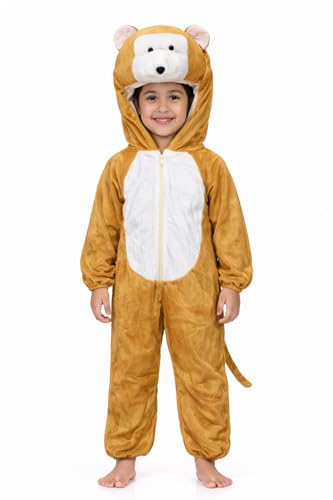 Image of Kids Animal & Bird Costumes - Comfortable Fleece Fancy Dress Outfit | Soft Plush Onesie | School Events, Theme Parties, Photoshoot