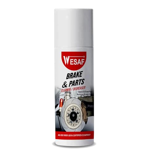 Wesaf Brake and Parts Cleaner/Degreaser Spray for Superior Brake System Maintenance | Cleans and Dries Fast, Removes Brake Fluid, Grease and Oil | Grade-2500(300GM)