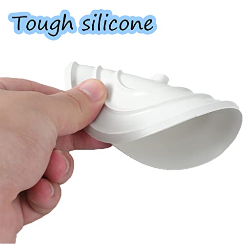 3 Tapones universales de silicona para desagüe 4.5 pulgadas miniatura 2