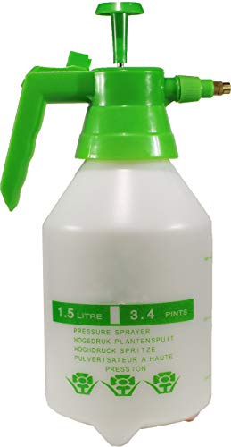 Preisvergleich Produktbild Master Carline Drucksprüher 1,5l mit Messingdüse druckpumpzerstäuber pumpzerstäuber Pumpsprühflasche pumpsprüher