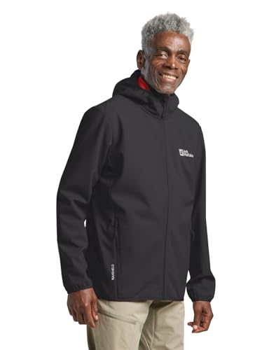 Veste Jack Wolfskin Bornberg Hoody coupe-vent et déperlante pour homme