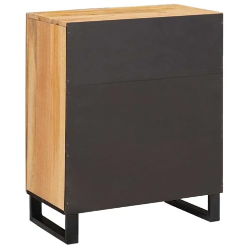 Commode en bois de manguier compacte pour couloir encombré - 7