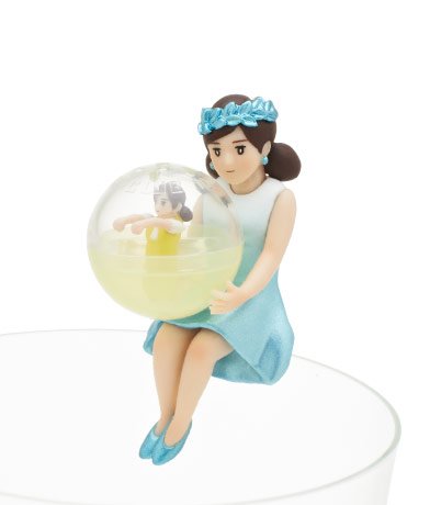 Amazon.co.jp: コップのフチ子 10周年のフチ子 全3種 フィギュア