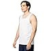 Fruit of The Loom Men's Eversoft Cotton Sleeveless T Shirts, Breathable & Moisture Wicking with Odor Control, Sizes S-4X, Tank-2 Pack-White Ice, XX-Large