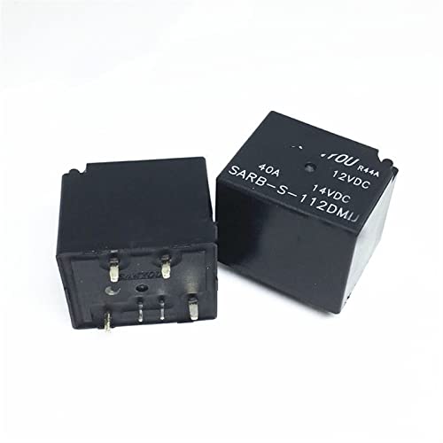 Relais automobile SARB-S-112DMU 12VDC 40A à 6 broches pour circuits électriques