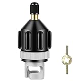 Funngy Adaptador de Válvula,Adaptador de Válvula para Inflador Eléctrico Paddle Surf Sup Kayak Hinchable Tabla Surf y Piraguas Accesorio de Conversión para Bomba de Aire