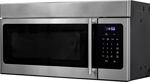 FORTÉ F3016MV2SS Stainless Steel Over the Range Microwave Oven with Child Lock and Auto Cooker, Built in Microwave Saves Kitchen Countertop Space, 1000 Cooking Watt, 300 CFM Vent Fan, 10 Power Levels FORTÉ F3016MV2SS Stainless Steel Over the Range Microwave Oven with Child Lock and Auto Cooker, Built in Microwave Saves Kitchen Countertop Space, 1000 Cooking Watt, 300 CFM Vent Fan, 10 Power Levels