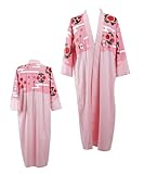 Adult Anime Cosplay Kyoraku Shunsui Pink Kimono Coat Men's Captain's Uniform Halloween Costumes (X-Large)