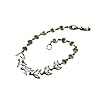 Elegante Braccialetto In Lega Robusta Con Antiquariato D'argento E Disegni In Ottone Accessorio Portatile Per Abbigliamento Quotidiano Bracciale #4