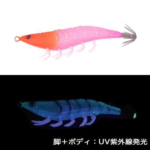 Amazon.co.jp: 新色ジークラック 海老助 赤ピンク&赤黄 2本