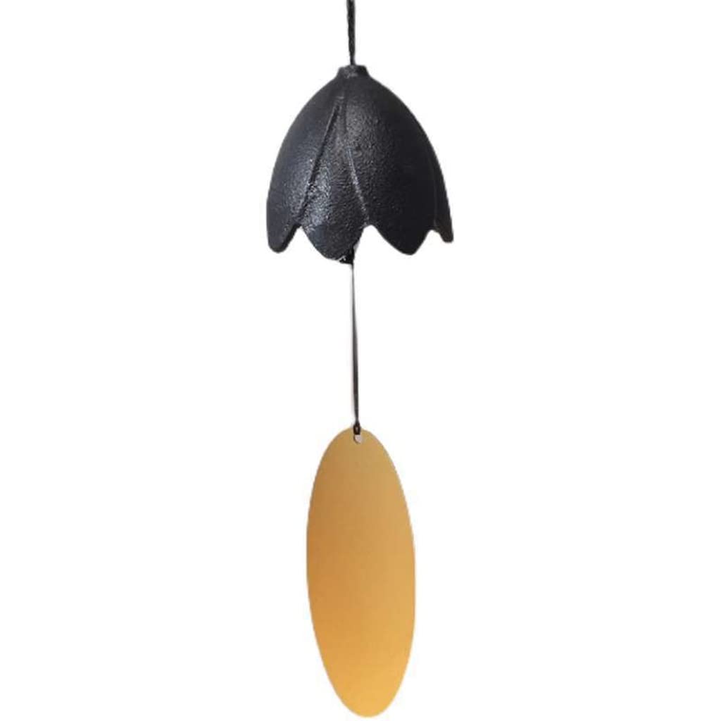 Décoration suspendue carillon fer rouille rétro pour extérieur