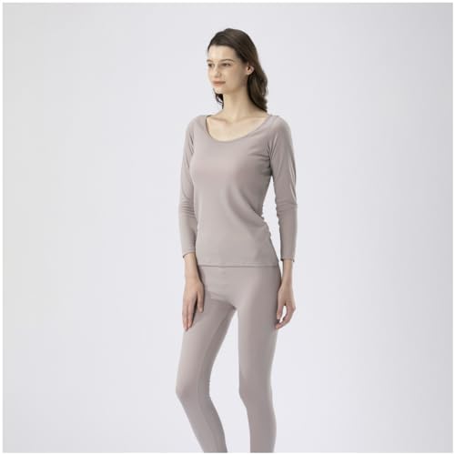 ミズノ 発熱素材インナー ブレスサーモアンダーウエア 薄手 for Daily ラウンドネック9分袖シャツ C2JAA811 の商品画像 9