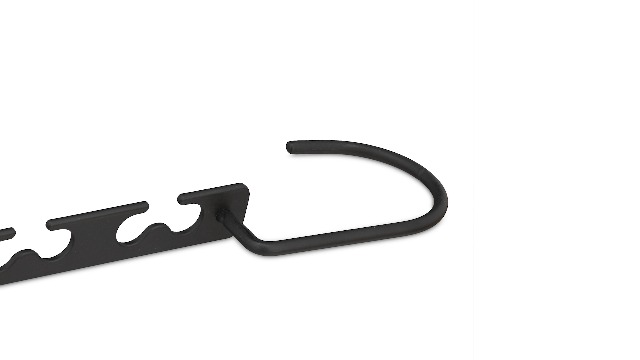Efficiënte Ruimtebesparende Kledinghangers Voor Georganiseerde Kledingkast Set Van 6 Houten Hangers
