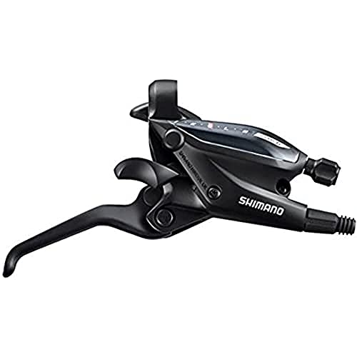 SHIMANO Mando DCHO EF505 9V Freno Disco Negro Ciclismo Unisex Adulto, Talla Única