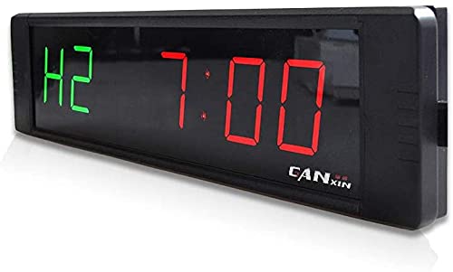 Cronómetro de fitness con temporizador de 1 pulg verde y rojo miniatura 5