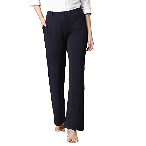 Image of Smarty Pants Women's Cotton Bell Bottom Formal Trouser