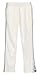 Gioberti Boys Track Running Sport Athletic Pants, Elastic Waist, Zip Bottom, White, Size 8