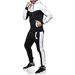 Marine Royal Track Suits for Men Set Full Zip Sweatsuit Outdoor Jogging Men Tracksuits - Image 3