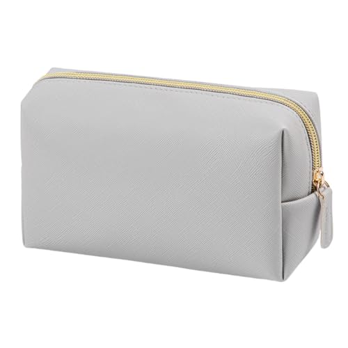 【ChopEase】トイレタリーバッグ バスルームポーチ 携帯用 洗面用具入れポーチ トラベルポーチ 化粧ポーチ 旅行収納 防水 お風呂 軽量 小型 自立 出張 旅行 トラベル おしゃれ 化粧品用のポータブルトイレタリー収納かわいい防水スクエアバッグ (グ