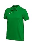 Nike Team Short Sleeve Polo Female (Apple Green, X-Small, x_s)