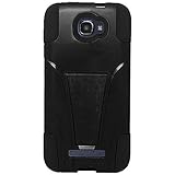 Amzer Double Layer Hybrid Case Cover with Kickstand for Alcatel OneTouch Fierce 2
