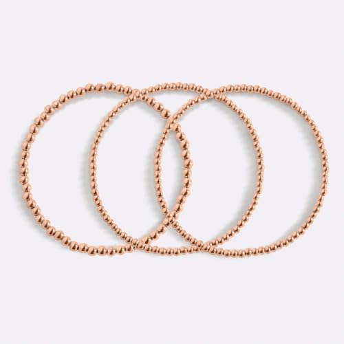 Mint & Lily 433 Beaded Bracelet Stacking Set, Beaded Bracelet for Women Over Stainless Steel, Ideal Gift for Women2