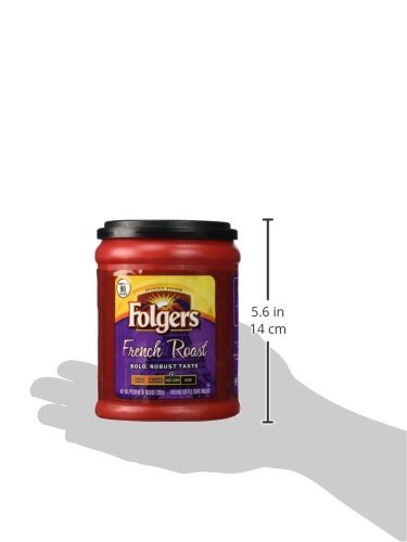 Image of Folgers French Roast Medium Dark Coffee 10.3 oz