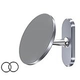 【Compatibilité Universelle pour Tous les Téléphones】: Ce support téléphone magnétique golf cart est compatible avec les iPhones 12–17 et les coques MagSafe. Pour les smartphones non-MagSafe, l'anneau magnétique inclus assure une connexion stable, faisant de ce support smartphone golf cart un support téléphone universel. Parfait pour tous les types de téléphones, il offre une fixation magnétique fiable.