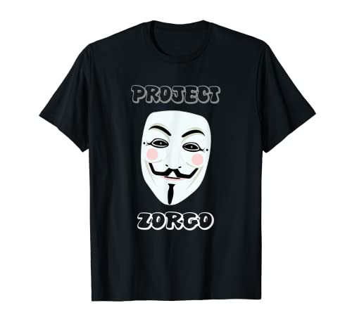 Project Zorgo Anonymous Mask Hacker T-Shirt