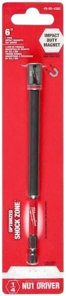 49-66-4582 for Milwaukee Tool 1/4 In. X 6 In. Shockwave Impact Duty Magnetic Nut
