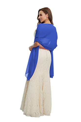 Womens Chiffon Shawls and Wraps Wedding Party Sheer Shawl Scarf for Evening Dresses Accessories Cover Up2