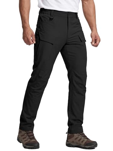 Men's Tactical Cargo Pants with 10 Pockets