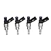 Kirogi 06F906036A Fuel Injectors 4pcs Compatible with A3 A4 S3 2.0L I4 TT 2.0L I4 Quattro 2.0L I4 Turbo, for Jett-a Passa Golf GTI 2.0L I4 Direct Fuel Injector Replacement OE Number 0261500020