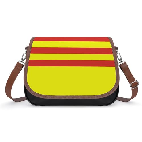 South Vietnam Flag Crossbody Bags for Women Fashion Purse Shoulder Bag Handbags with Adjustable Strap - Main Image