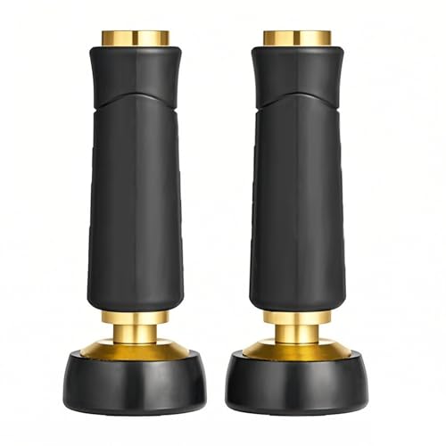 Image of RUIAN 2Pcs Brass Hose Nozzle,American 3 /4 Internal Thread Adjustable Hose Nozzle for Cleaning Car, Watering Flowers, Lawns, Cleaning Ground