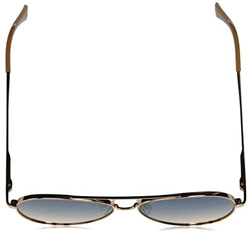 Martha Stewart Ms115 Cool Metal Uv400 Protective Aviator Pilot Sunglasses. Timeless Gifts For Her, 57 Mm, Rose Gold And Nude #TOP3