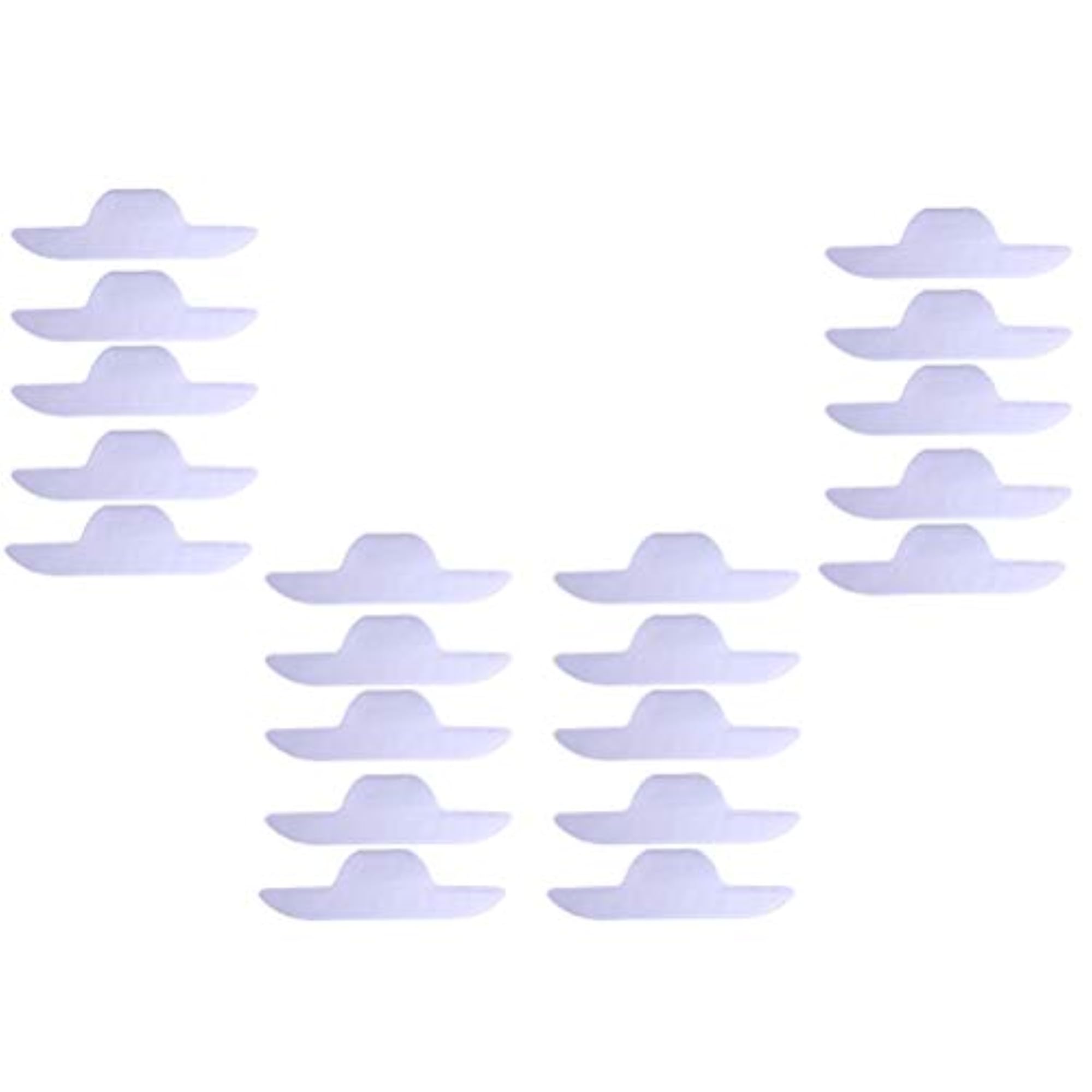 20Pcs Collar Protector Sweat Pads Neck Liner Pads