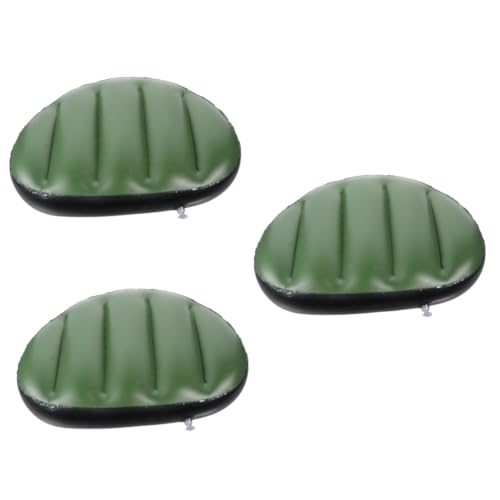 Yardwe 3pcs Inflatable Seat Cushion for Water Rafting Boat Pad Portable and Compact Design for Kayaking and Water Sports for Outdoor Enthusiasts