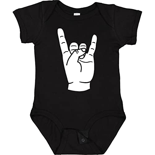 inktastic Rocker Horns Baby Bodysuit