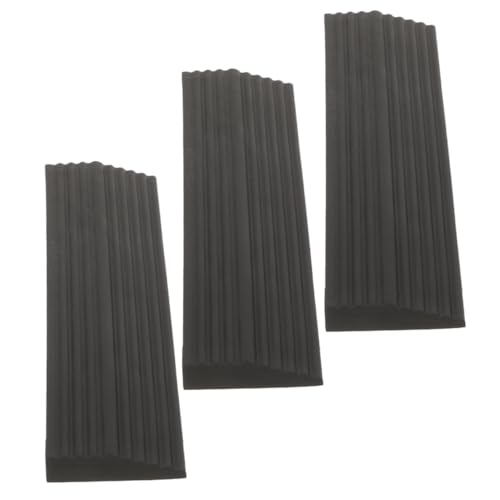 HOMOCONO 3 Stück Gummi Türschwellenrampe