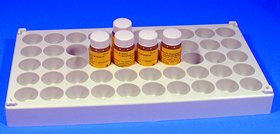 Scintillation Vial Rack, White